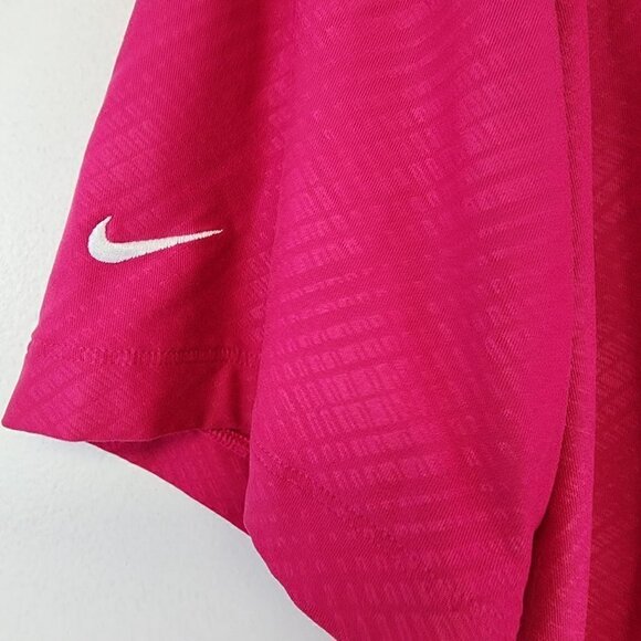 Men's Hot Pink Dri Fit Nike Golf Shirt Large - Picture 8 of 8